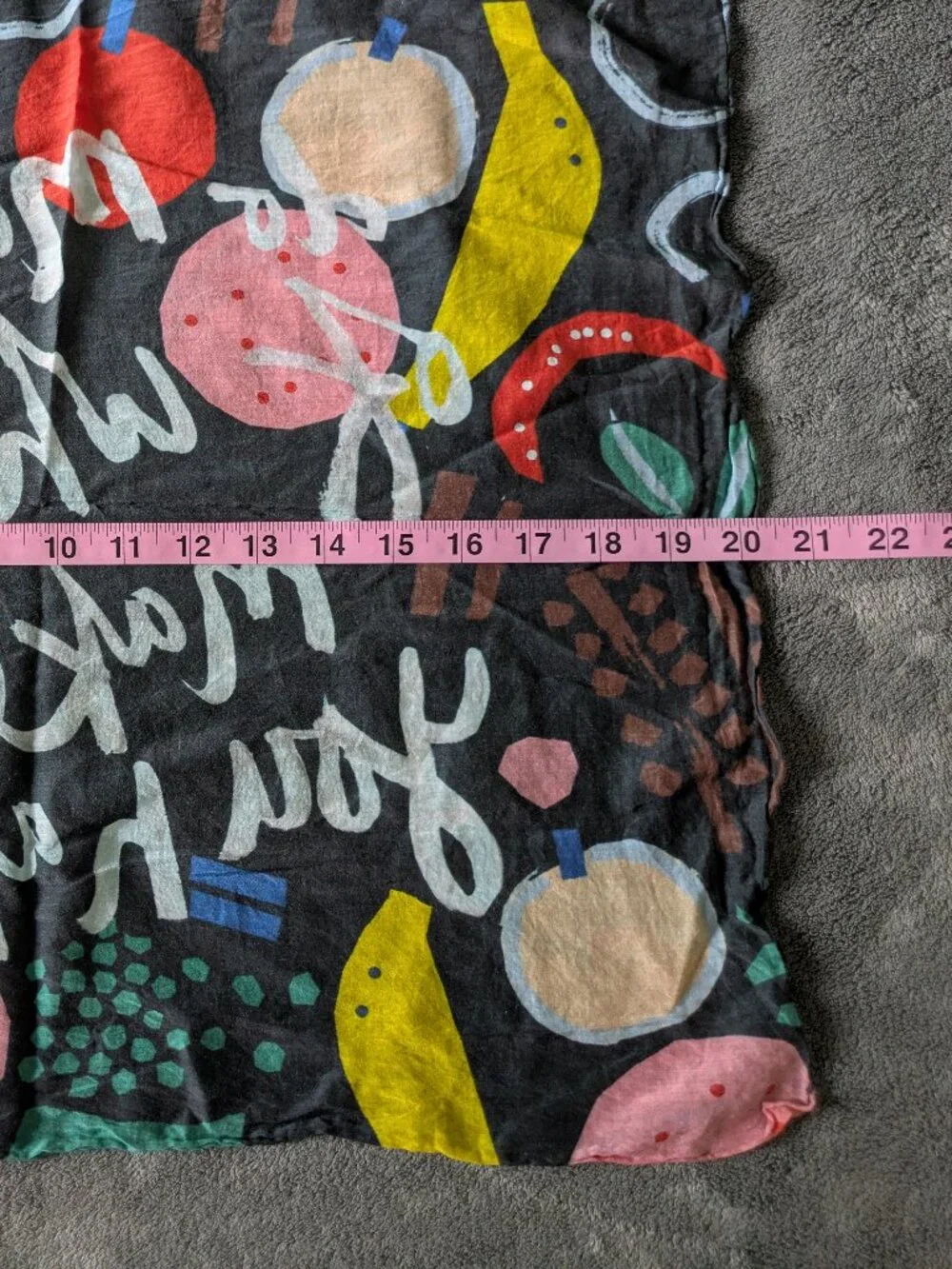 Katy Welsh  x Bando Scarf Silk and Cotton Handmade